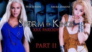 Drogus Fucks Handmaiden Aruba Jasmine And Peta Jensen In Storm Of Kings XXX Parody Part 2
