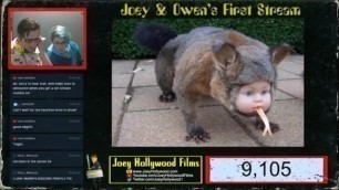 Joey and Owen's first Stream!