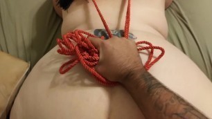 Tied up Fucking Doggy till Creampie