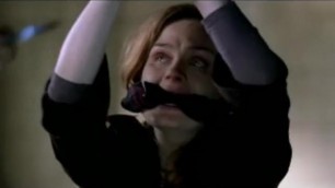Emily Deschanel Bound and Cleave Gagged