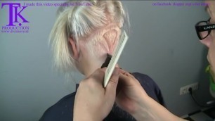 Sexy Blonde Haircut