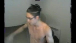 Gay Gamer Takes Shirt off and Flashes Tits