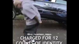 NIGGA GETS CHARGED WITH 12 COUNTS OF IDENTIFY THEFT