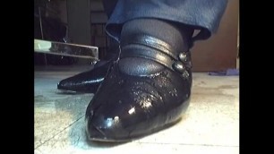 Vintage Compilation Secretary Wet Shoes...under Desk Video