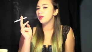 Smoking Fetish with miss Dee Nicotine, Multiples, Nicotine Patch and More!