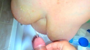 Covering my Tits in Piss