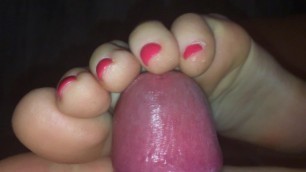 Feet Obsession. Jerk off to Feet, Footjob and Cum on Soles & Toes