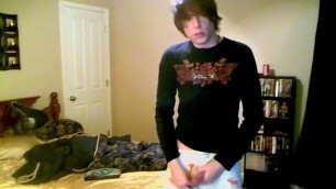 Emo gay twink pissing first time By aficionado request,