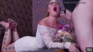 Rough facefucking and degrading treatment for big-ass babe Kat Monroe