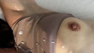 Real homemade deep throating the wife. large cum load.