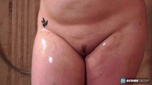 LILA PAYNE - Big tits BBW masturbates with dildo