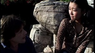 Young Asian chick gets pounded outdoors