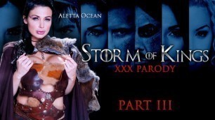 Busty Lady Aletta Ocean In Storm Of Kings XXX Parody: Part 3 