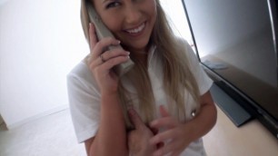 Carter Cruise Is Never Ever Banged A Customer In On The Job Blow-Jay